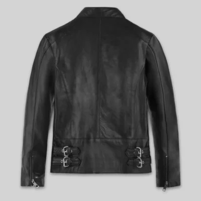 Captain America Endgame Cinematic Leather Jacket Backside