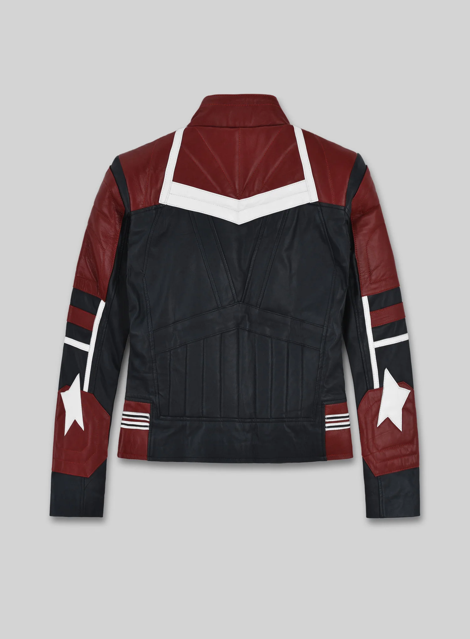 Captain Marvel Heroic Style Leather Jacket