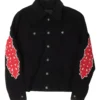 Chrome Hearts Signature Black Denim Jacket