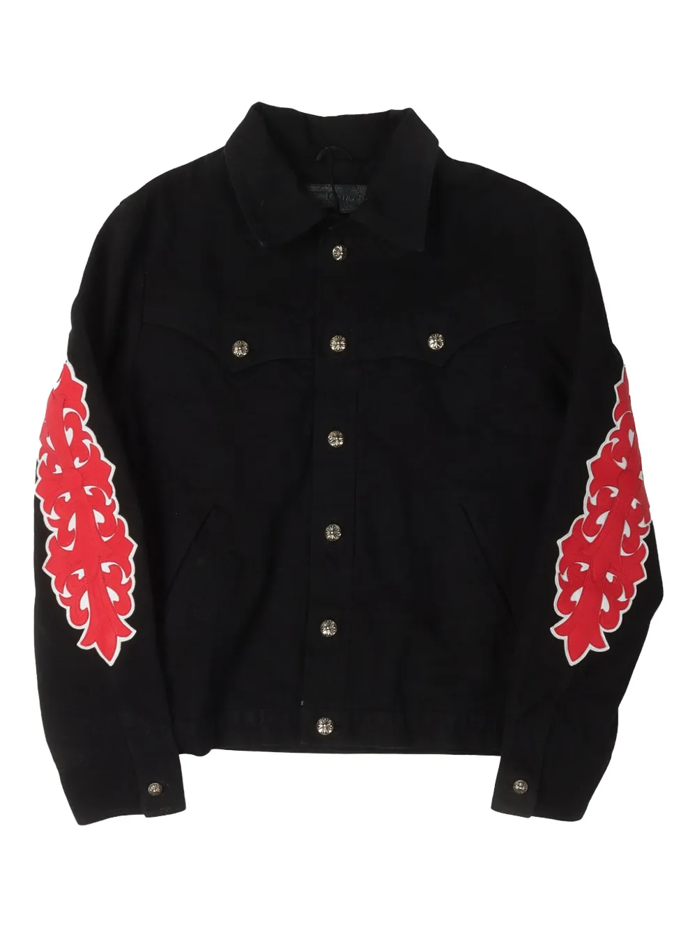 Chrome Hearts Signature Black Denim Jacket