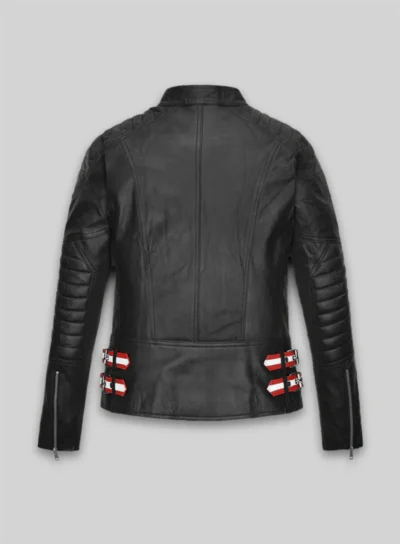 Claire Foy Leather Jacket from The Girl in the Spider’s Web