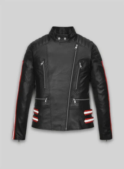 Claire Foy Leather Jacket from The Girl in the Spider’s Web