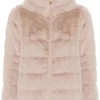 CloudSoft Faux-Fur Zip Closure Jacket