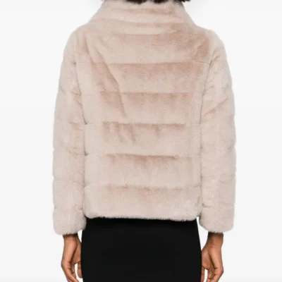 CloudSoft Faux-Fur Zip Closure Jacket