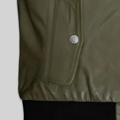 Coach Varsity Leather Jacket close