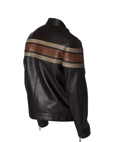 Dale Timeless Striped Leather Jacket