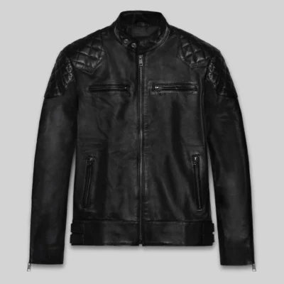 David Classic Leather Jacket