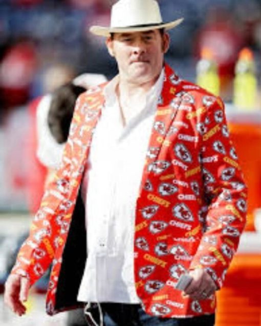 David-Koechner-Kansas-City-Chiefs-Red-Printed-Blazer