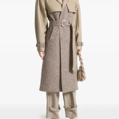 Double-Breasted Carina Trench Coat