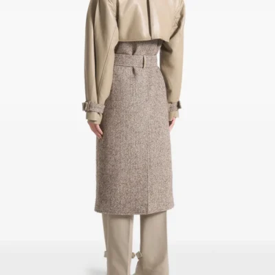 Double-Breasted Carina Trench Coat