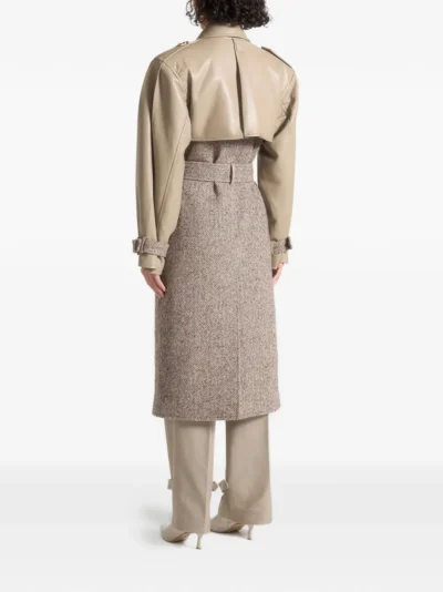 Double-Breasted Carina Trench Coat