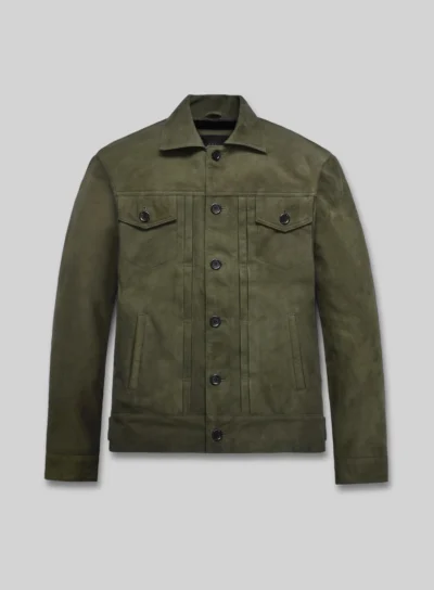 Hollywood-Inspired Ryan Reynolds Leather Jacket for Men