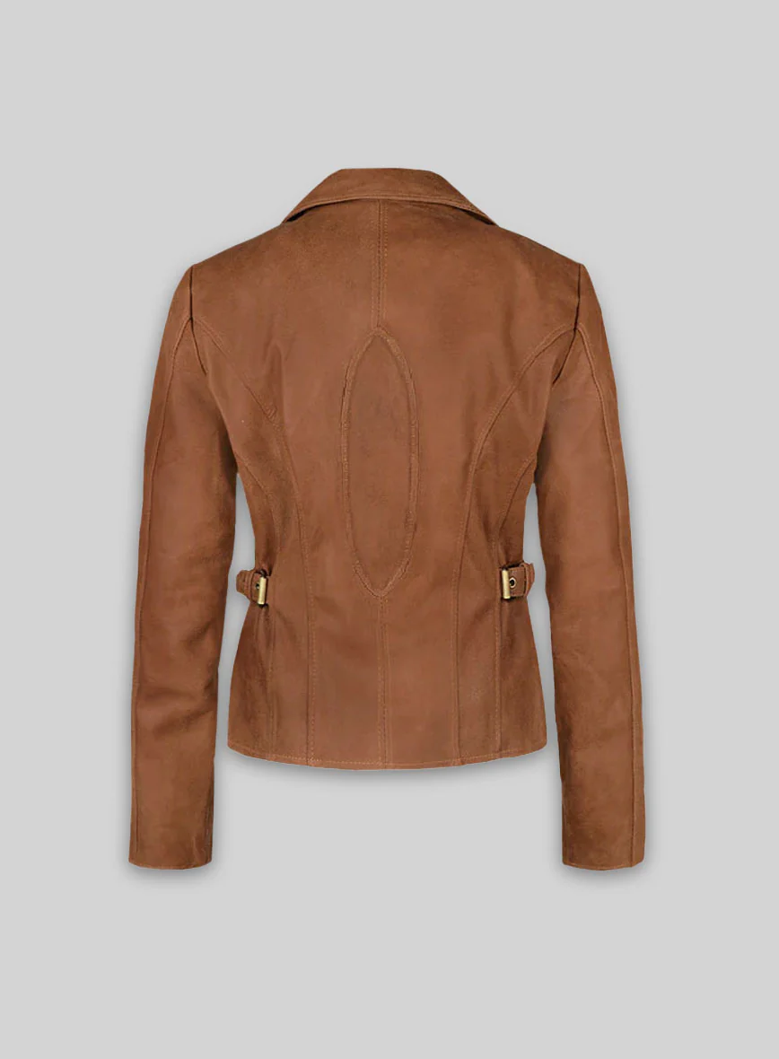 Hollywood Style Jennifer Lopez Gigli Leather Jacket