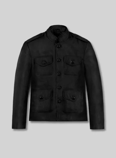 Iconic Jim Morrison Classic Leather Jacket