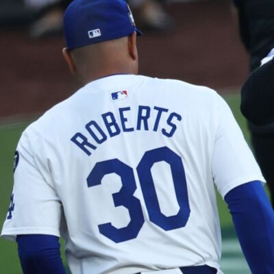 Jersey Dave Roberts Dodgers 30