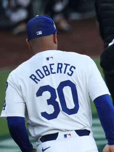 Jersey Dave Roberts Dodgers 30