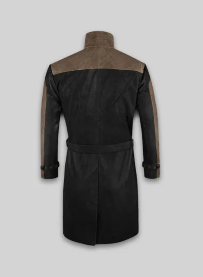 Leather Trench Coat Aiden Pearce Watch Dog