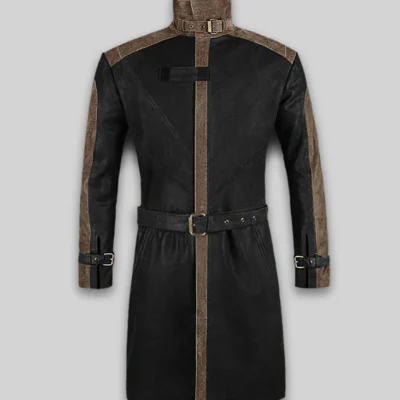 Leather Trench Coat Aiden Pearce Watch Dog