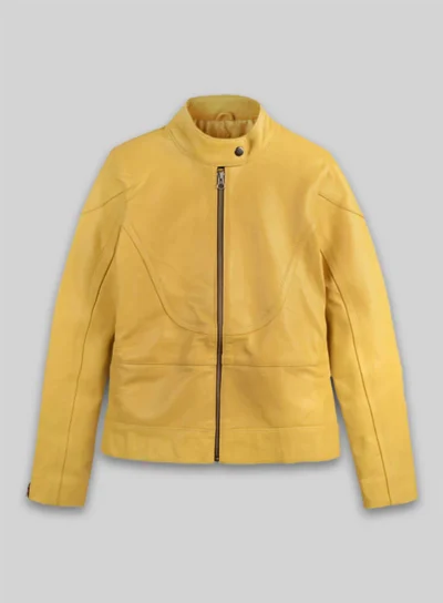 Megan Fox Inspired April OāNeil Leather Jacket