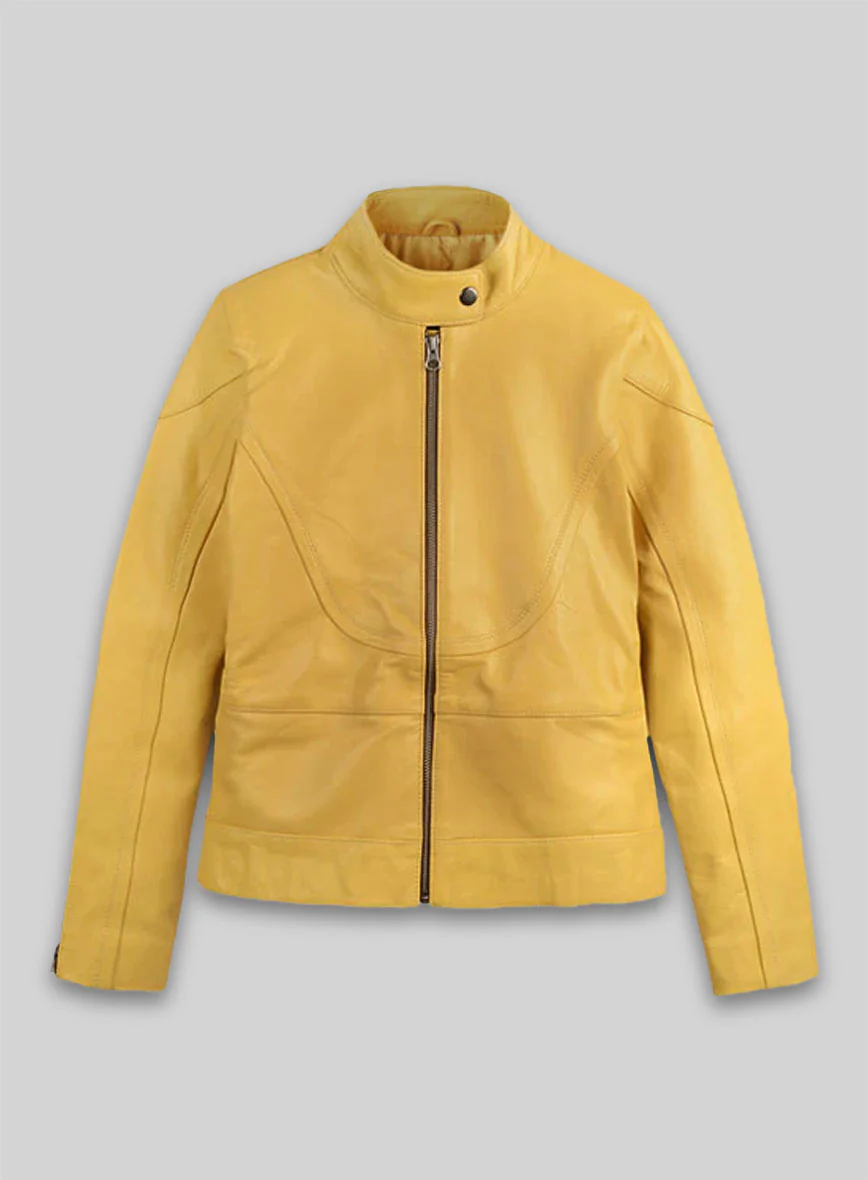 Megan Fox Inspired April O’Neil Leather Jacket