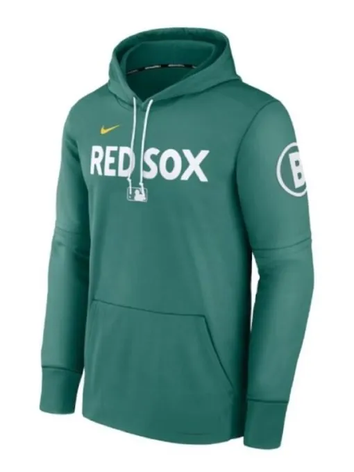 Men's 2025 Boston Red Sox Nike Green Hoodie green
