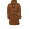 Men’s Hooded Duffle Wool Coat