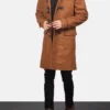 Men’s Hooded Duffle Wool Coat