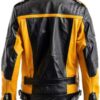 Men’s Retro Cafe Racer Leather Jacket
