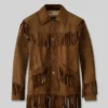 Midnight Cowboy Jon Voight Style Leather Jacket