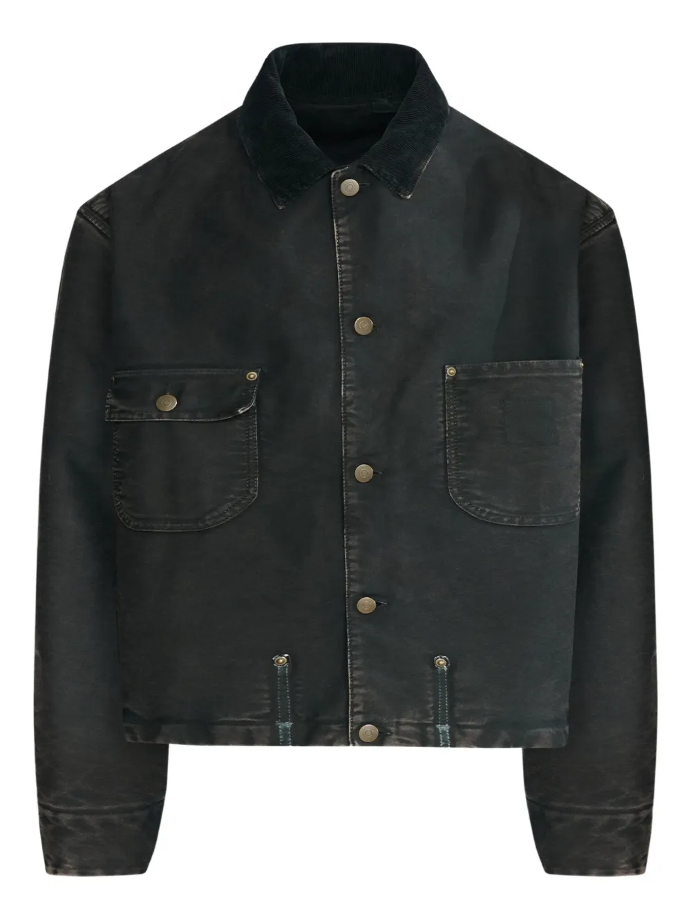 Minimalist Patch-Pocket Denim Jacket