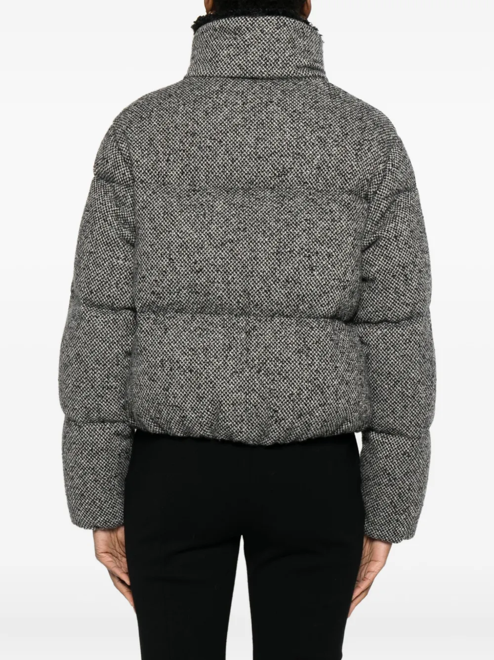 Nova Grey Zip-Up Bomber Jacket