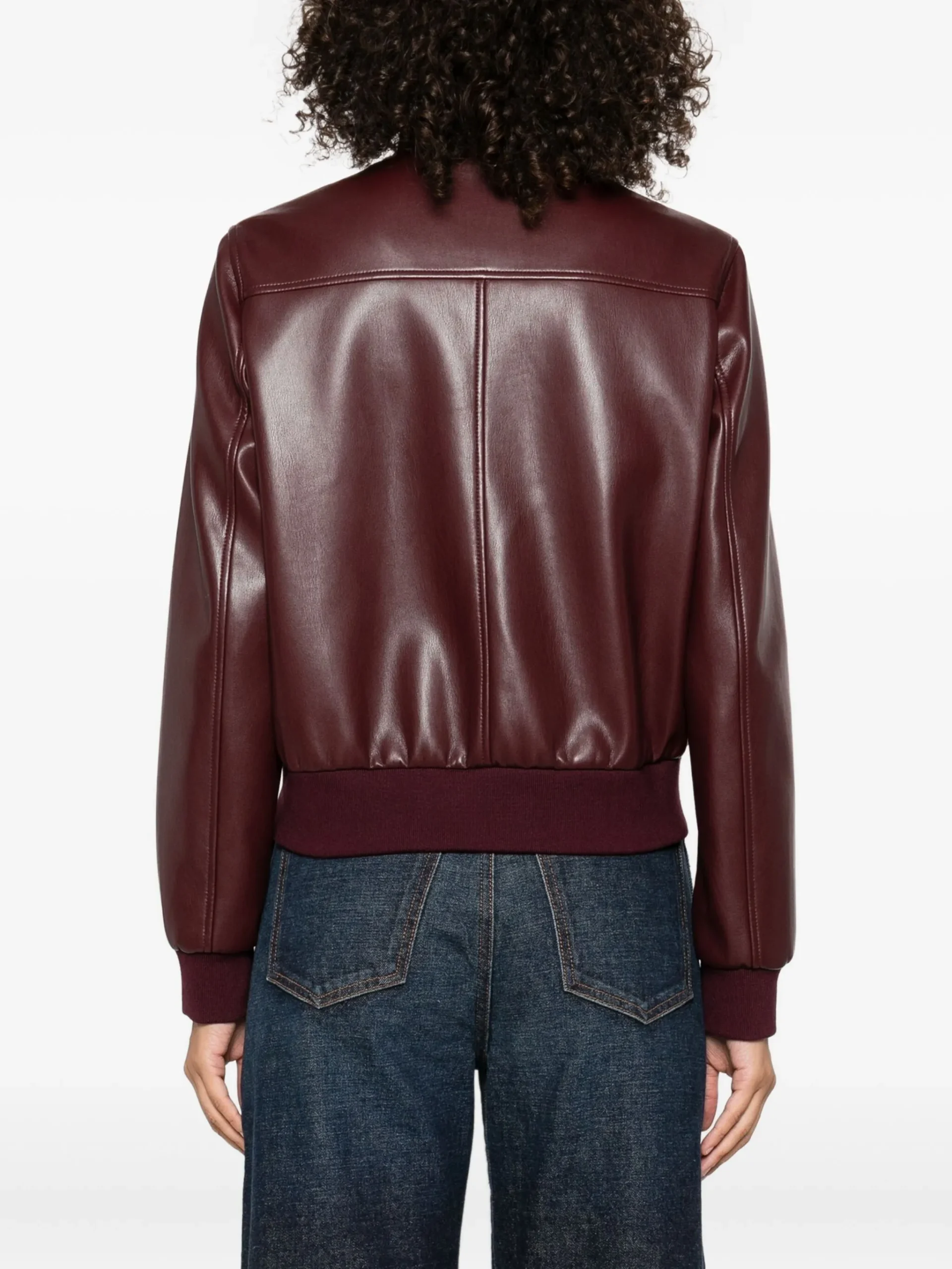 Nova Premium Burgundy Bomber Jacket