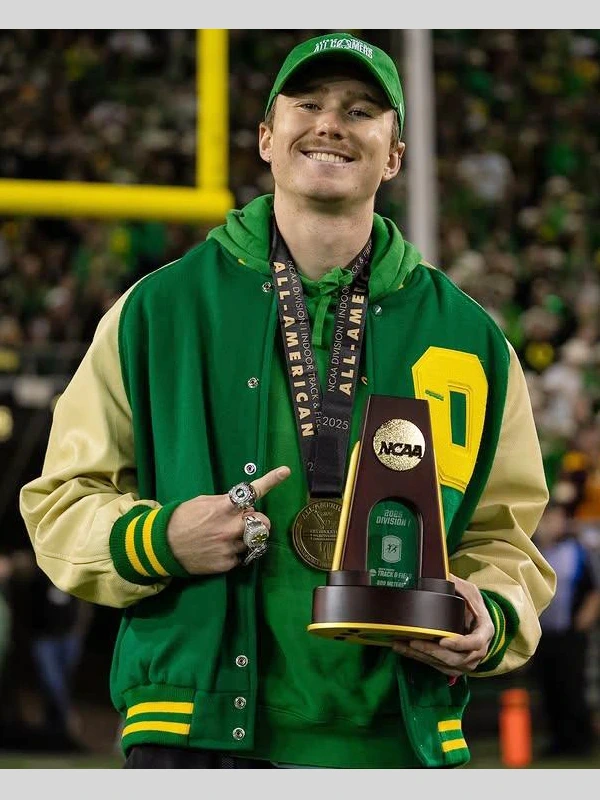 Oregon Ducks Signature Letterman Jacket