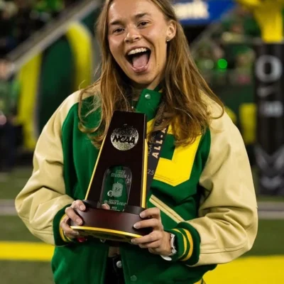 Oregon Ducks Signature Letterman Jacket