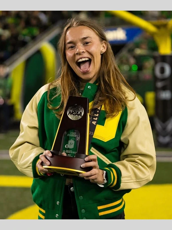 Oregon Ducks Signature Letterman Jacket