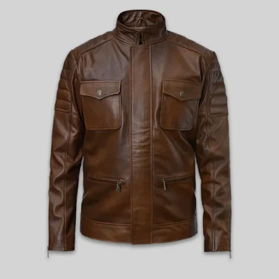 Premium Frank Grillo Boss Level Leather Jacket