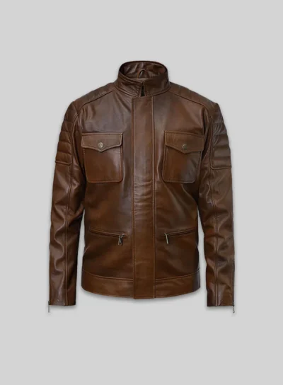 Premium Frank Grillo Boss Level Leather Jacket