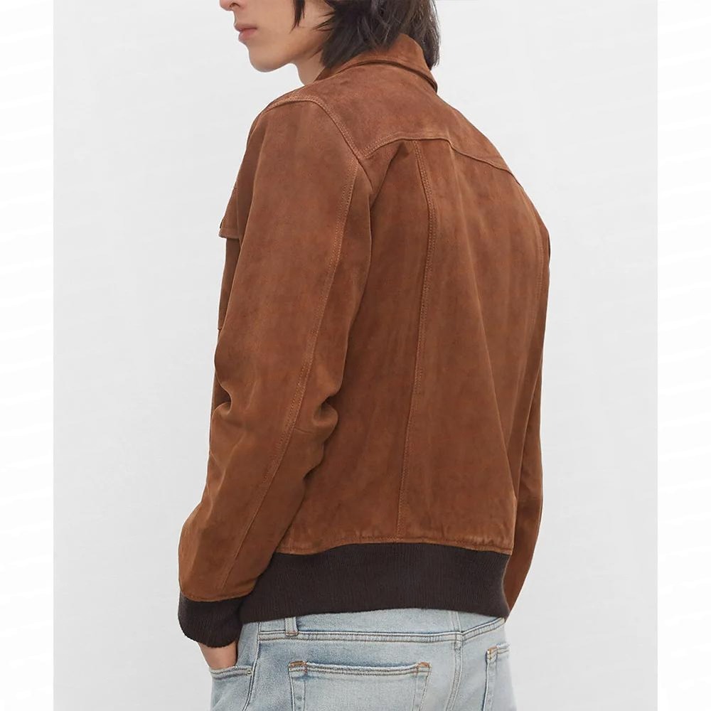 Randall Park Young Rock Suede Jacket back