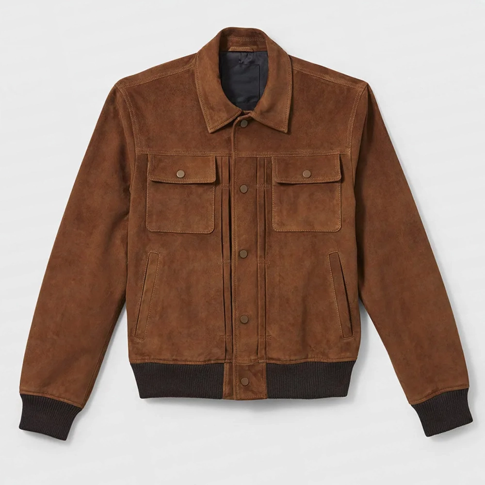 Randall Park Young Rock Suede Jacket