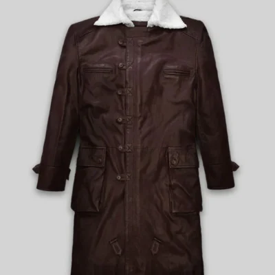 The Dark Knight Rises Tom Hardy Leather Trench Coat