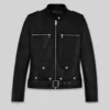 Urban Chic Black Motorcycle Leather Jacket