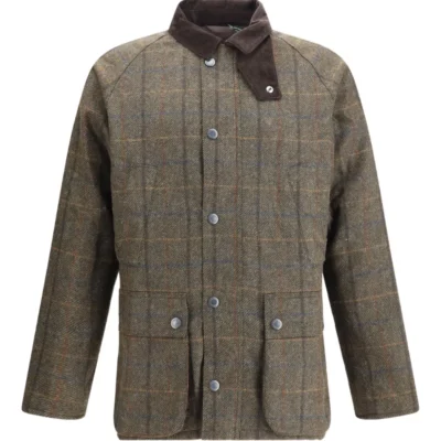 Urban Plaid Long-Sleeve Jacket