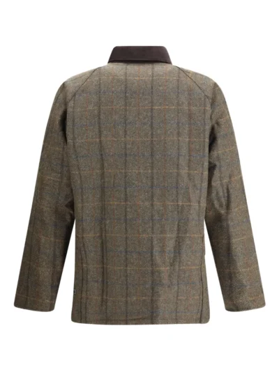 Urban Plaid Long-Sleeve Jacket