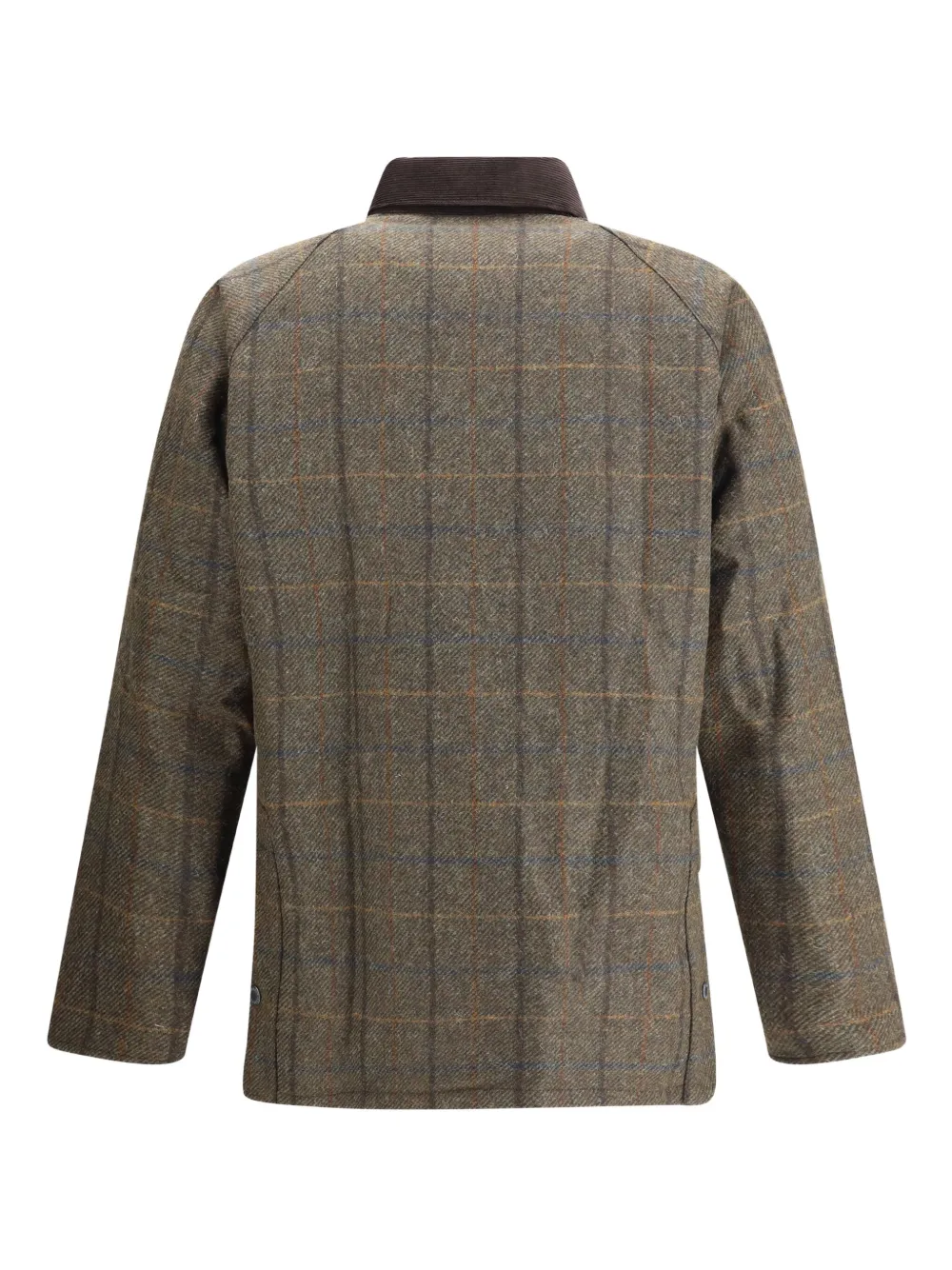 Urban Plaid Long-Sleeve Jacket