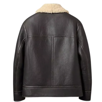 Women’s B3 RAF-Inspired Shearling Aviator Leather Jacket