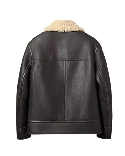 Women’s B3 RAF-Inspired Shearling Aviator Leather Jacket