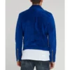 attitude-biker-blue-suede-jacket back