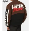 loiter-motor-sport-brown-bomber-jacket