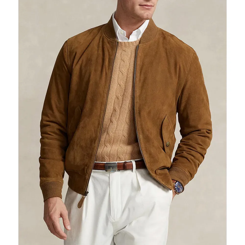 suede-bomber-jacket front