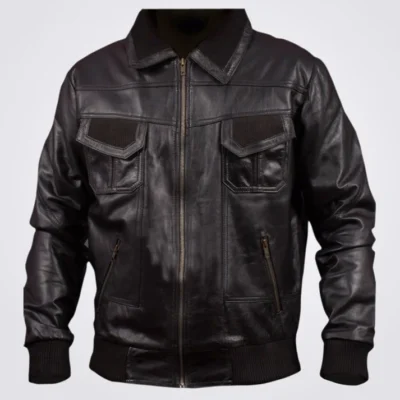 American Bomber Premium Leather Jacket Men